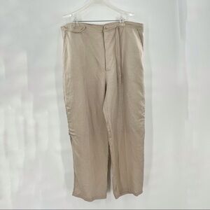 Steve Harvey brown linen blend pants trousers size 2XL
